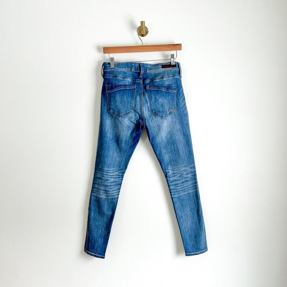 Express Women's Skinny Jeans - Classic Blue - Picture 2 of 7